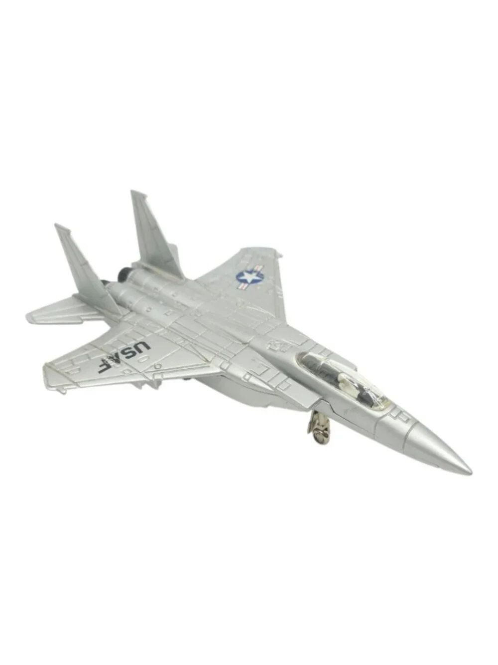ERTL USAF F-15 Eagle Diecast Fighter Jet Airplane Vintage Military Model Toy